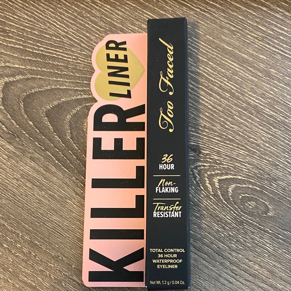 Too Faced Killer Waterproof Eyeliner - Black